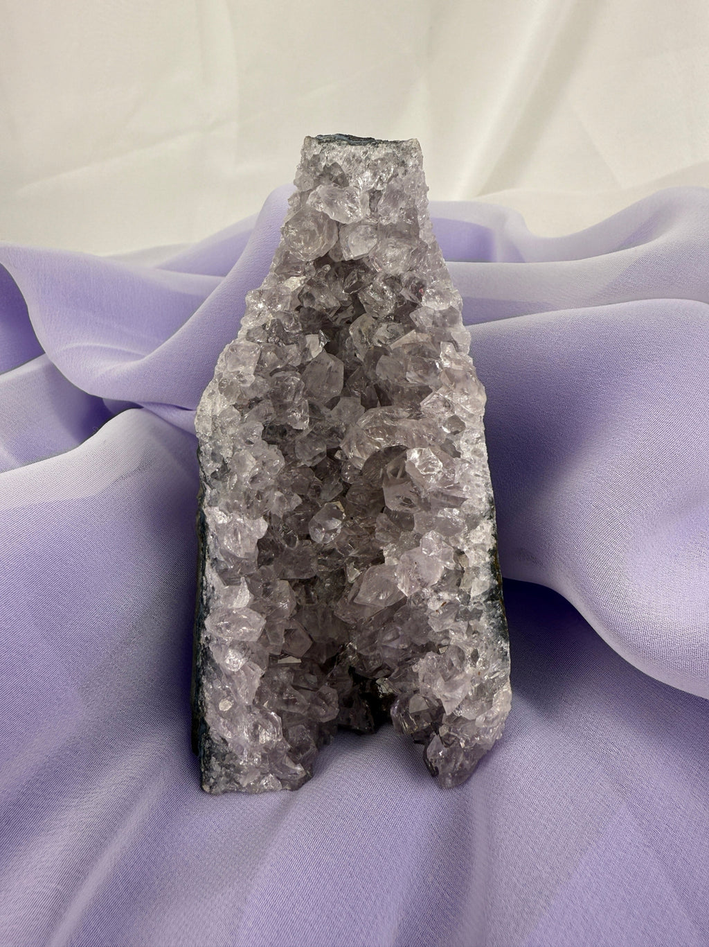 Snowy Amethyst Druze Formation (#2)