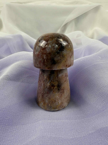Strawberry Calcite Mushroom #3
