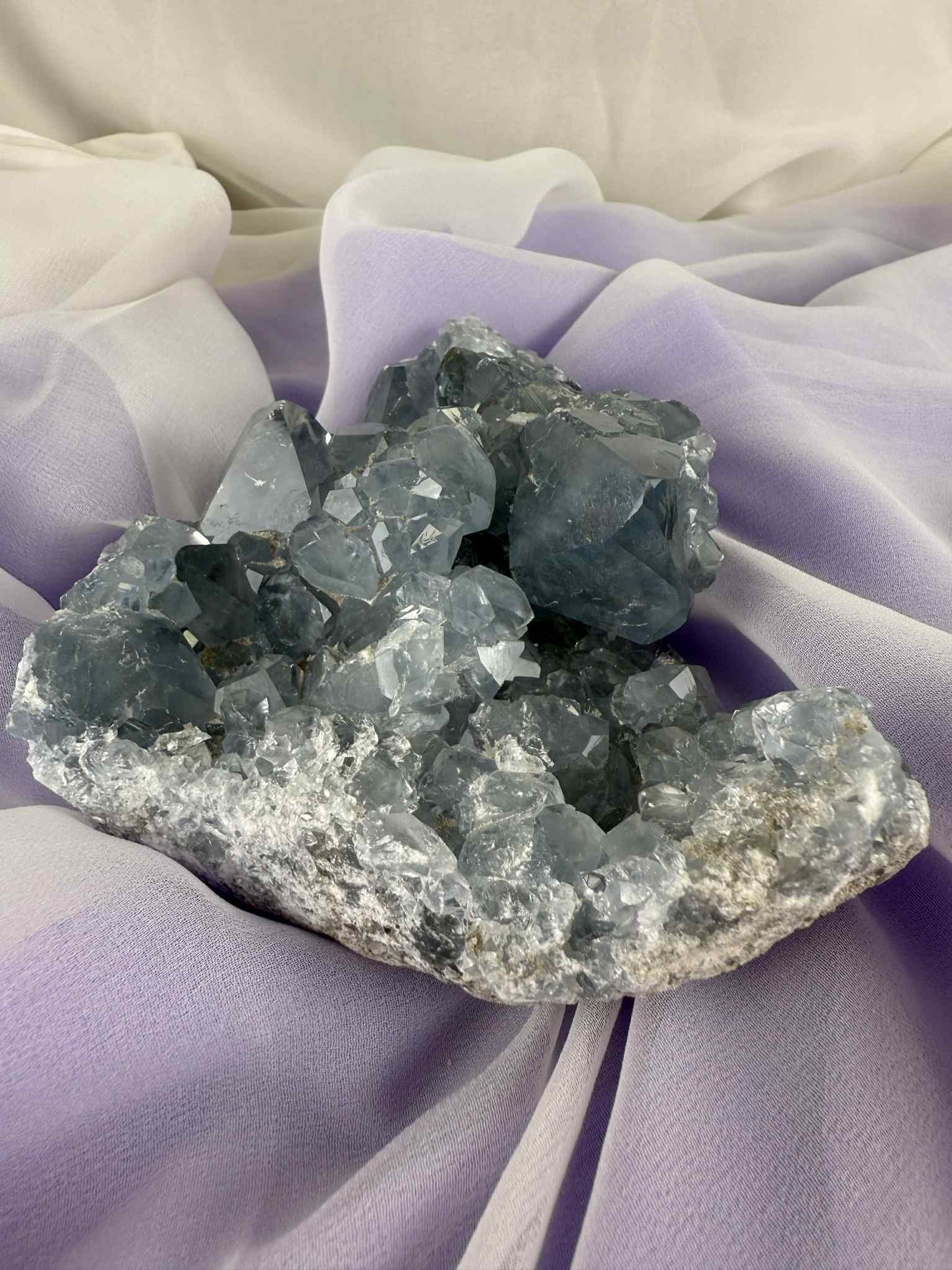 Celestite Cluster