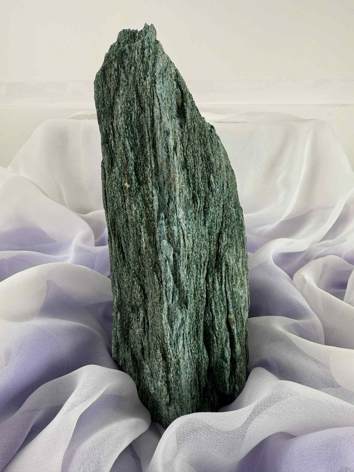 Rough Green Fuchsite Tower