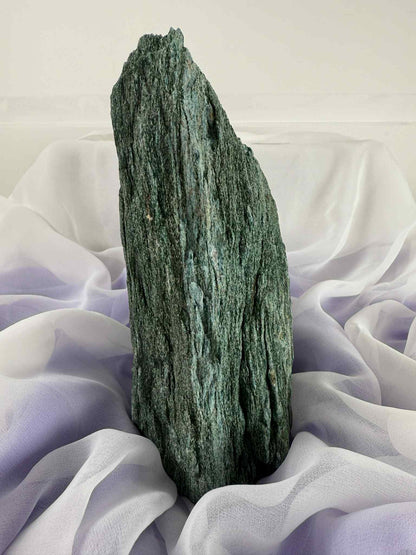 Rough Green Fuchsite Tower