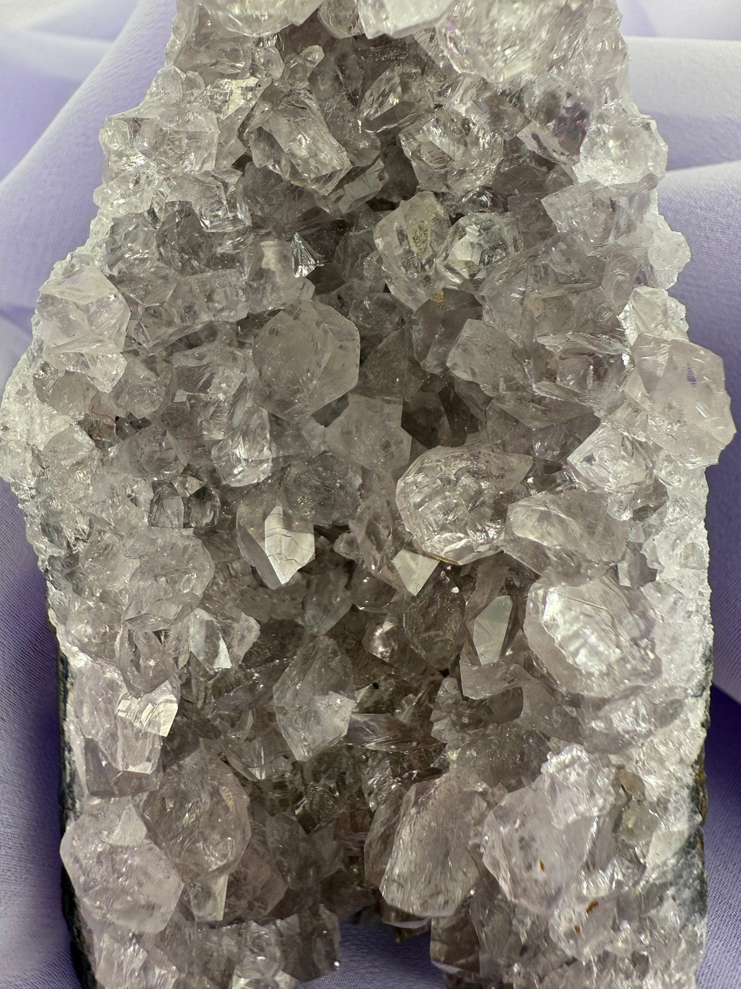 Snowy Amethyst Druze Formation #2