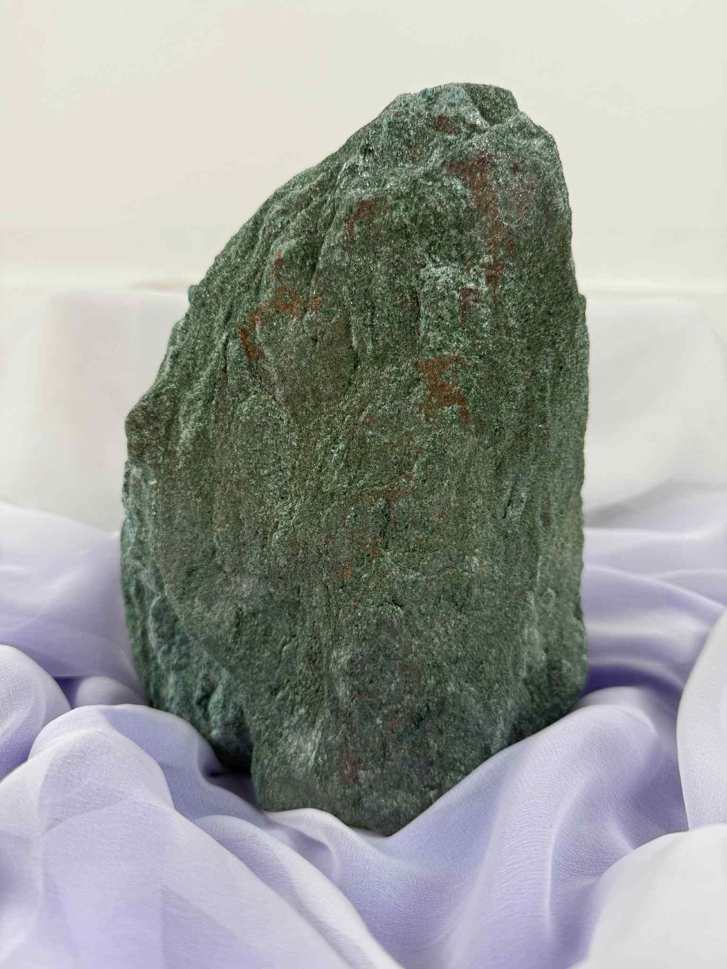 Rough Green Fuchsite Tower