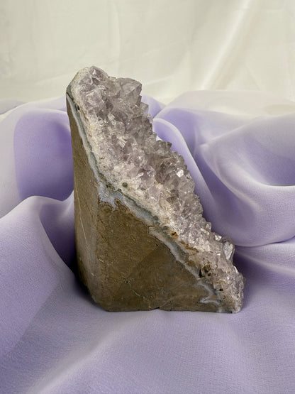 Snowy Amethyst Druze Formation #9