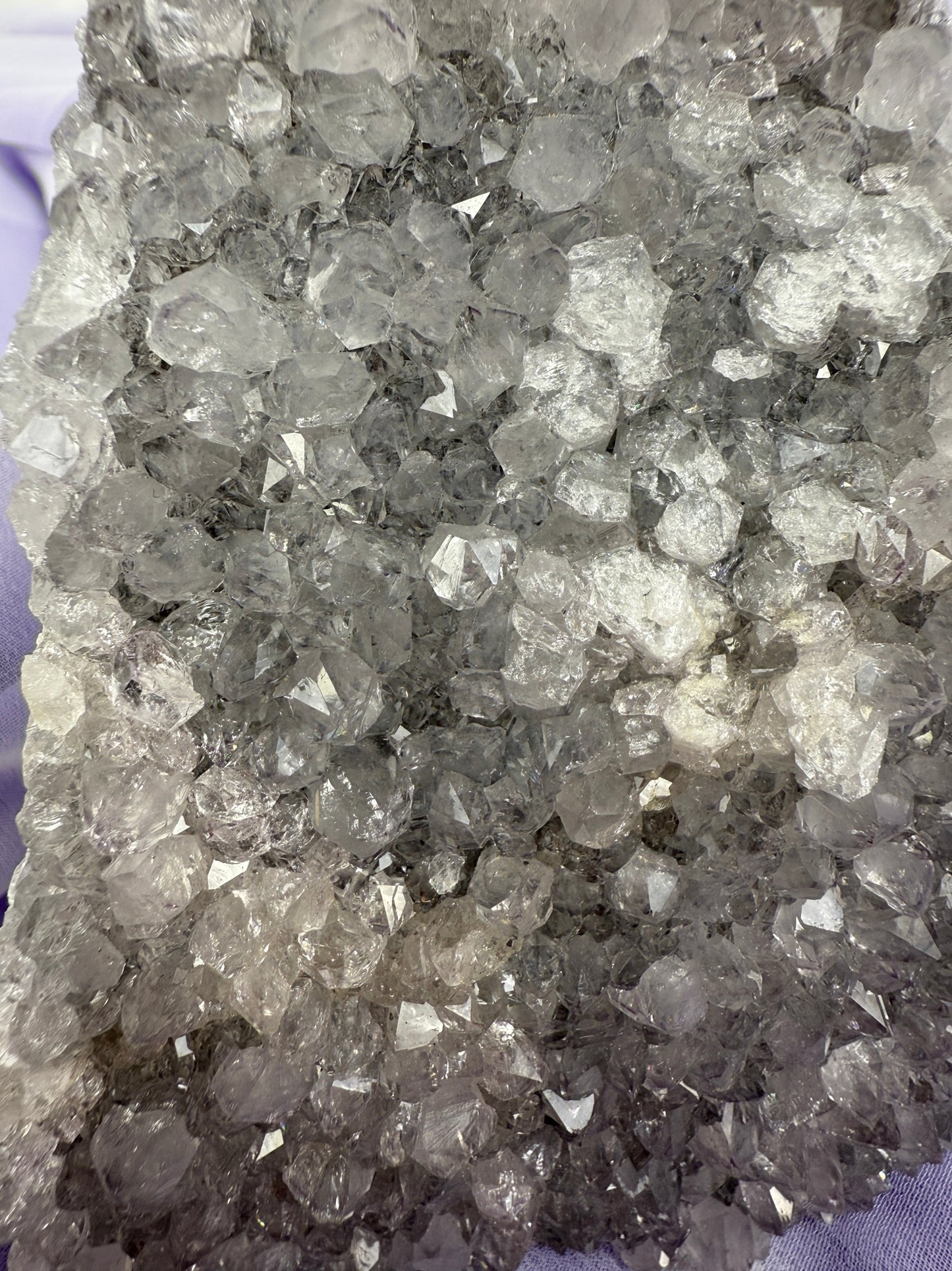 Snowy Amethyst Druze Formation #4