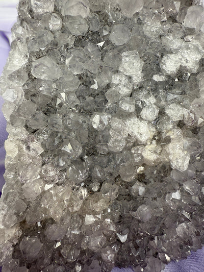 Snowy Amethyst Druze Formation #4