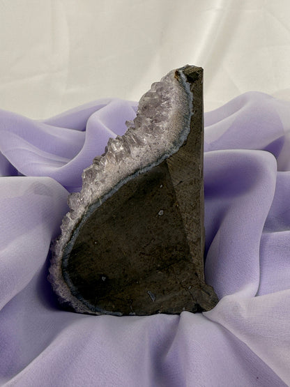Snowy Amethyst Druze Formation #2