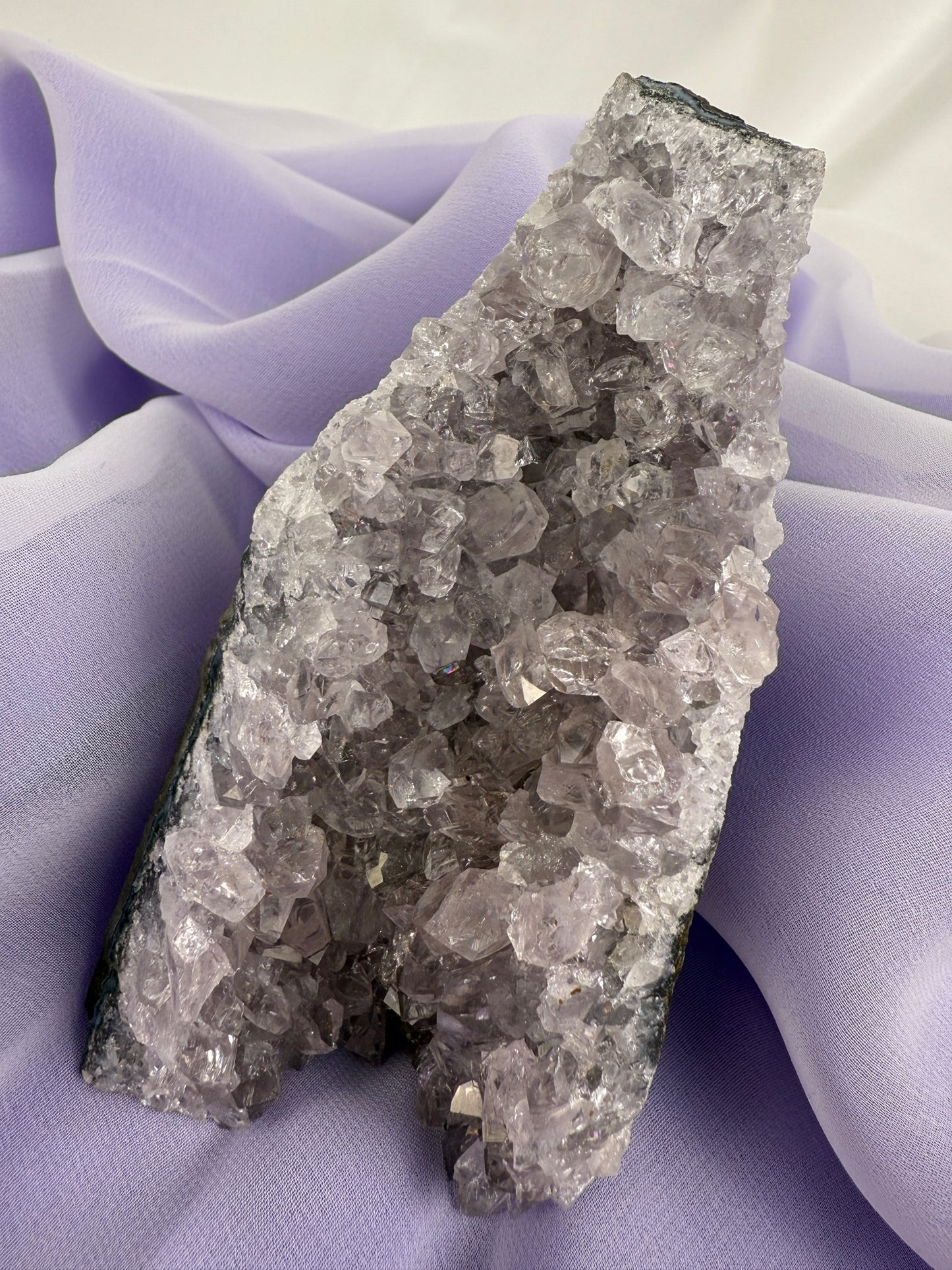 Snowy Amethyst Druze Formation #2