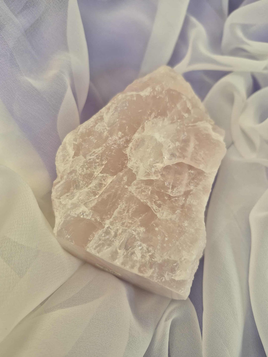One-Sided Polished Rose Quartz (#2)