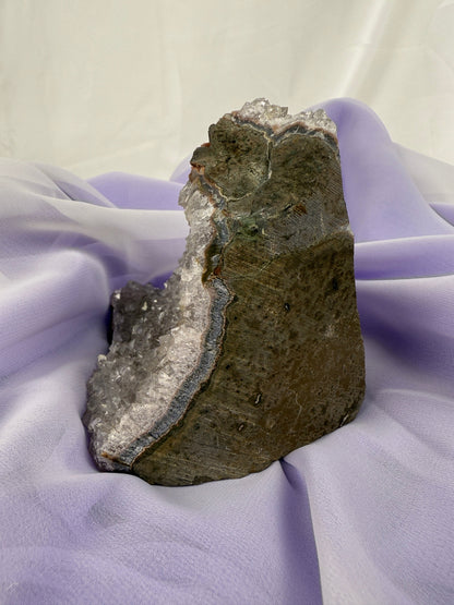 Snowy Amethyst Druze Formation #10