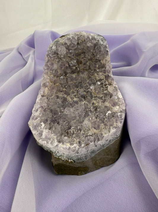 Snowy Amethyst Druze Formation #1