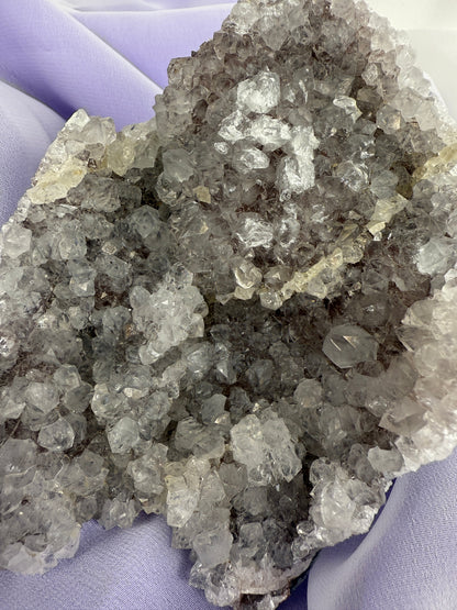 Snowy Amethyst Druze Formation #6