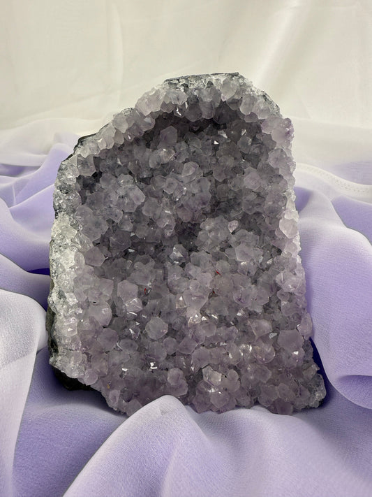 Snowy Amethyst Druze Formation #3