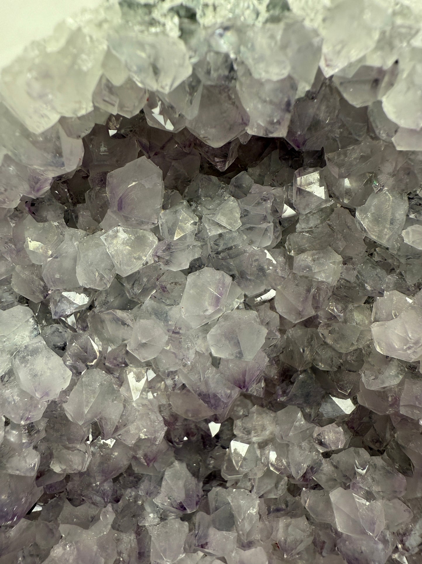 Snowy Amethyst Druze Formation #3