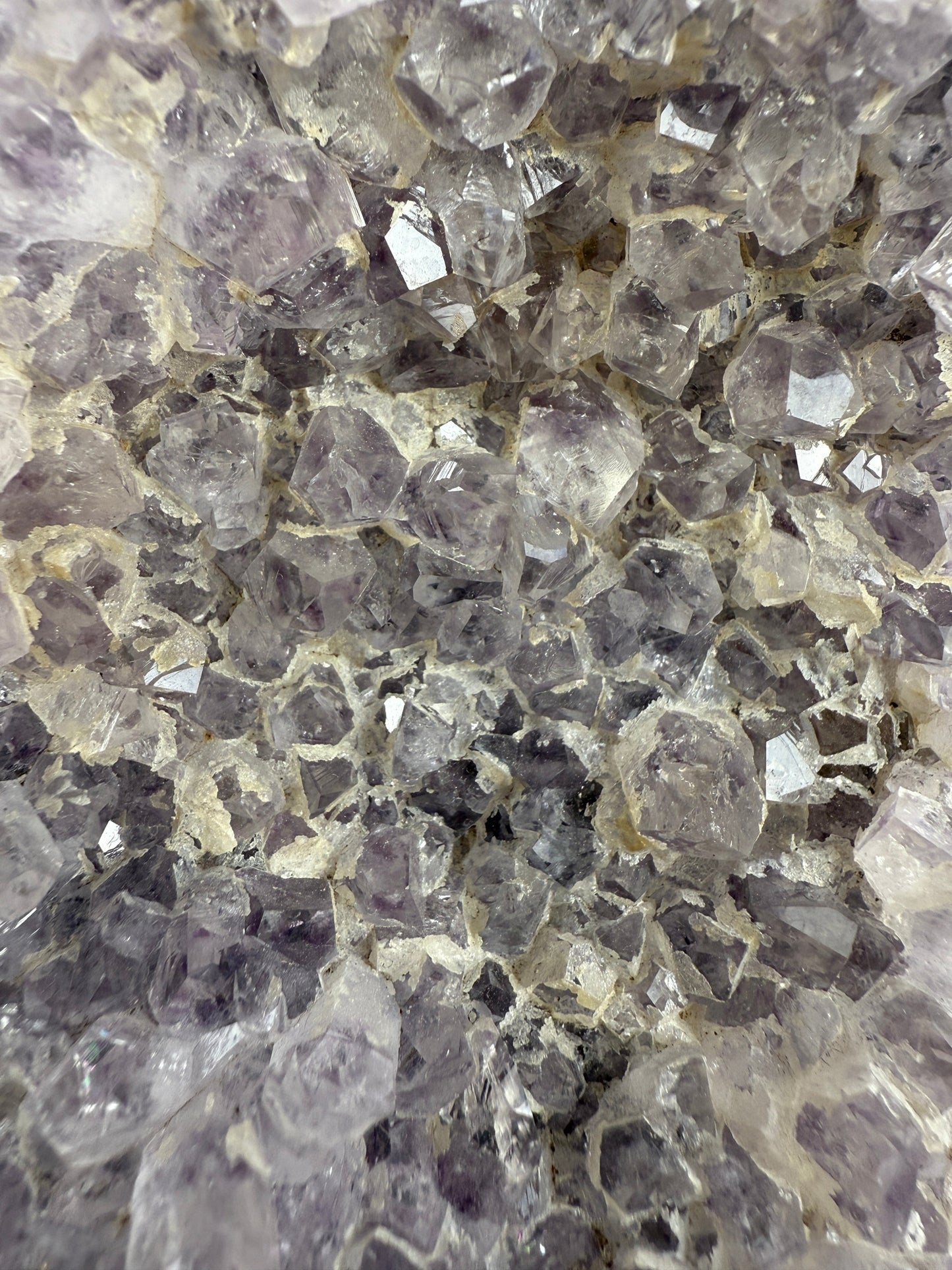 Snowy Amethyst Druze Formation #1