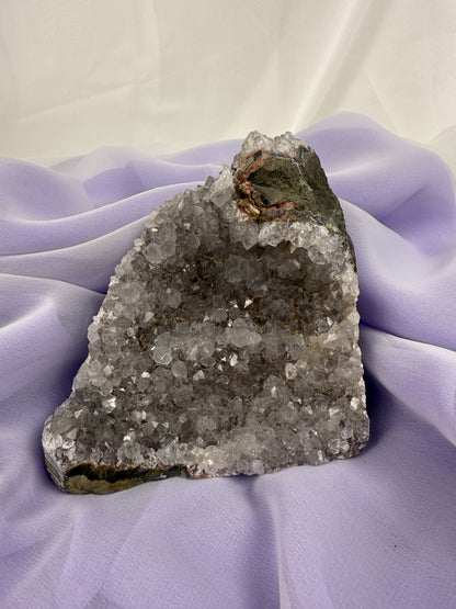 Snowy Amethyst Druze Formation #10