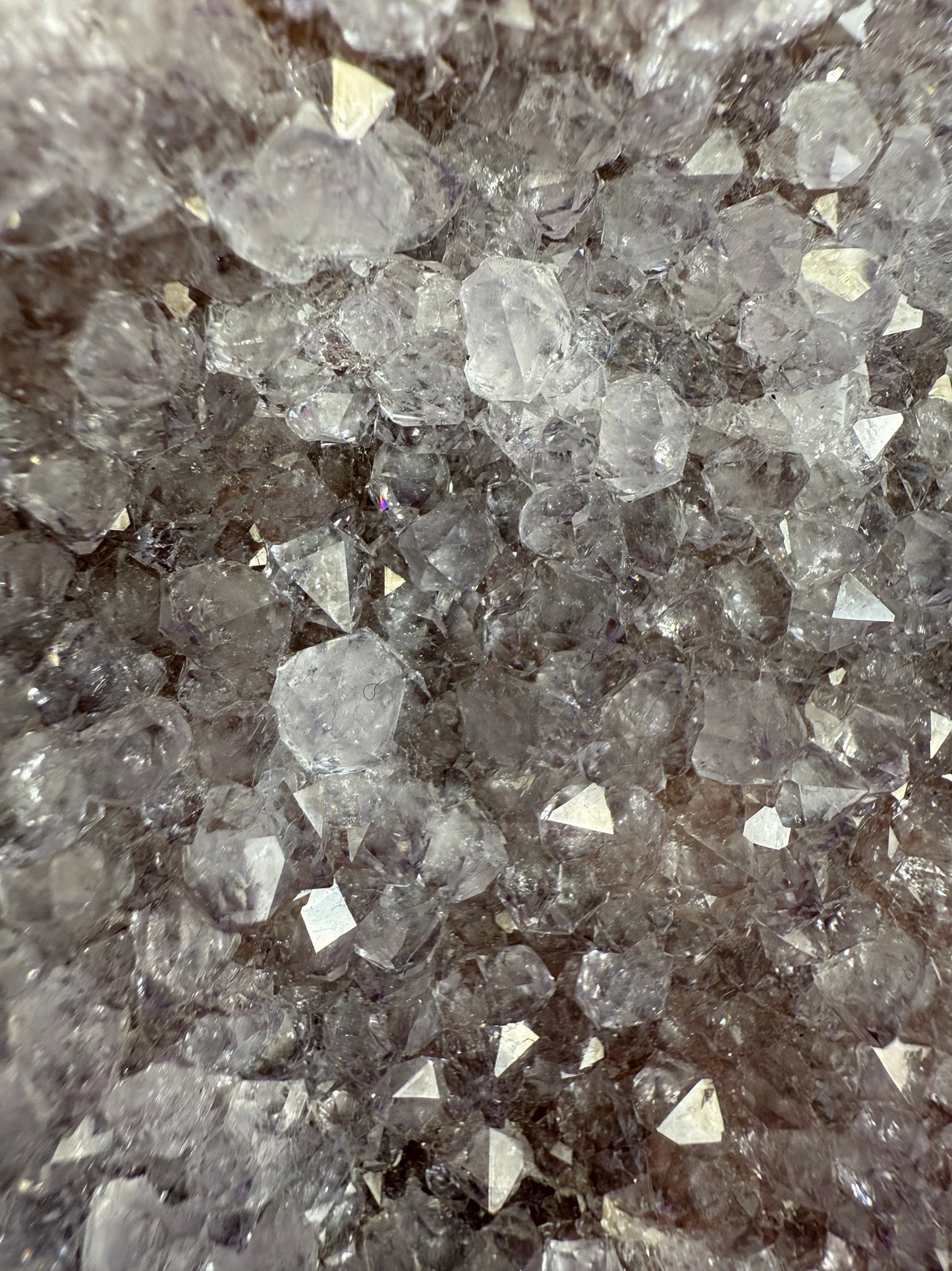 Snowy Amethyst Druze Formation #11