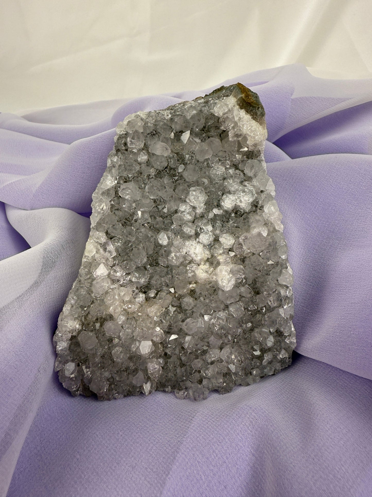 Snowy Amethyst Druze Formation #4