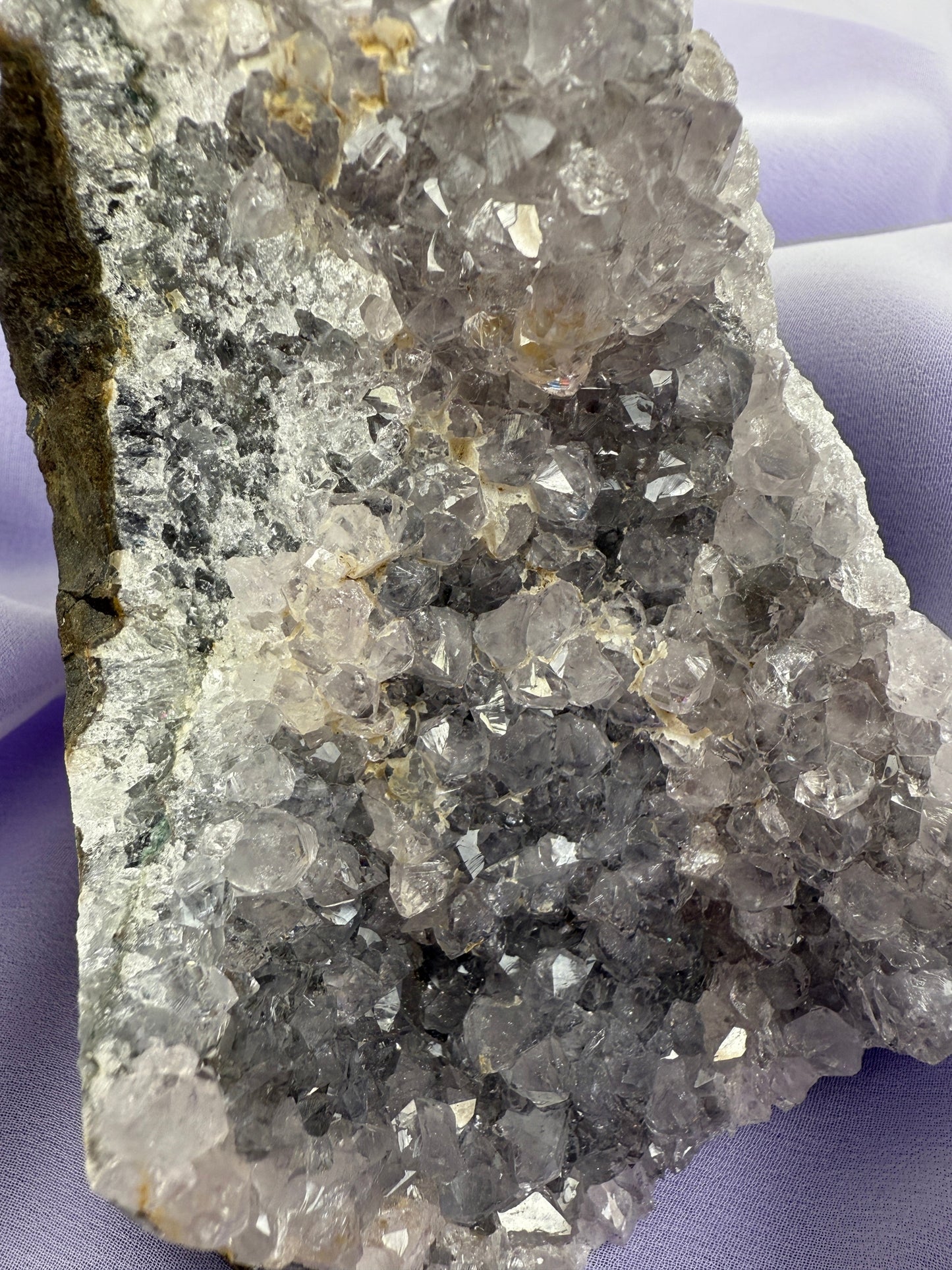 Snowy Amethyst Druze Formation #8