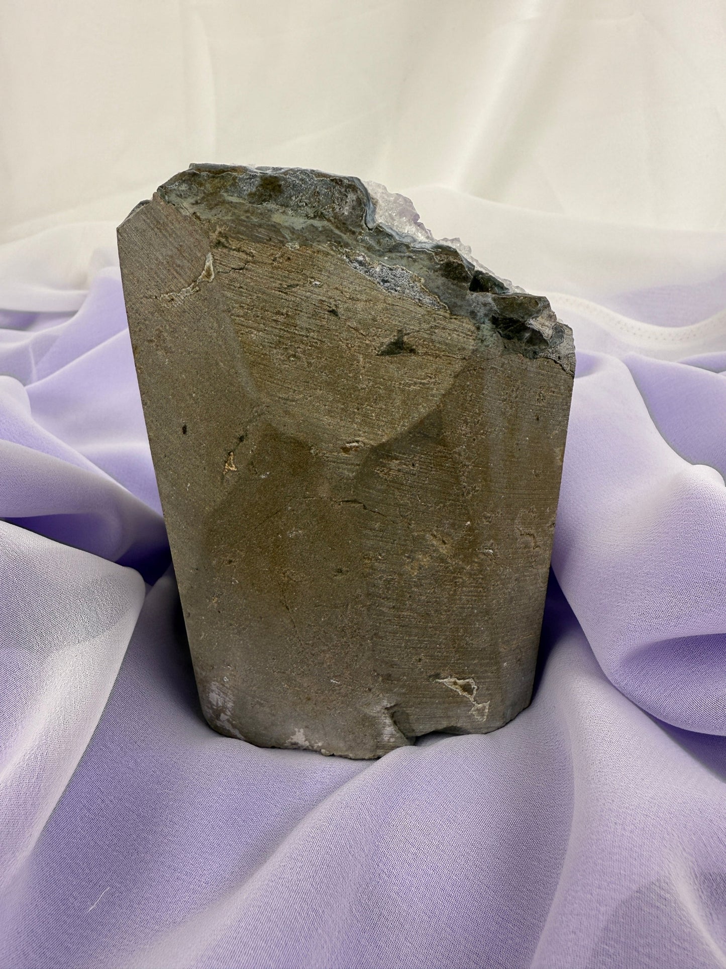 Snowy Amethyst Druze Formation #3