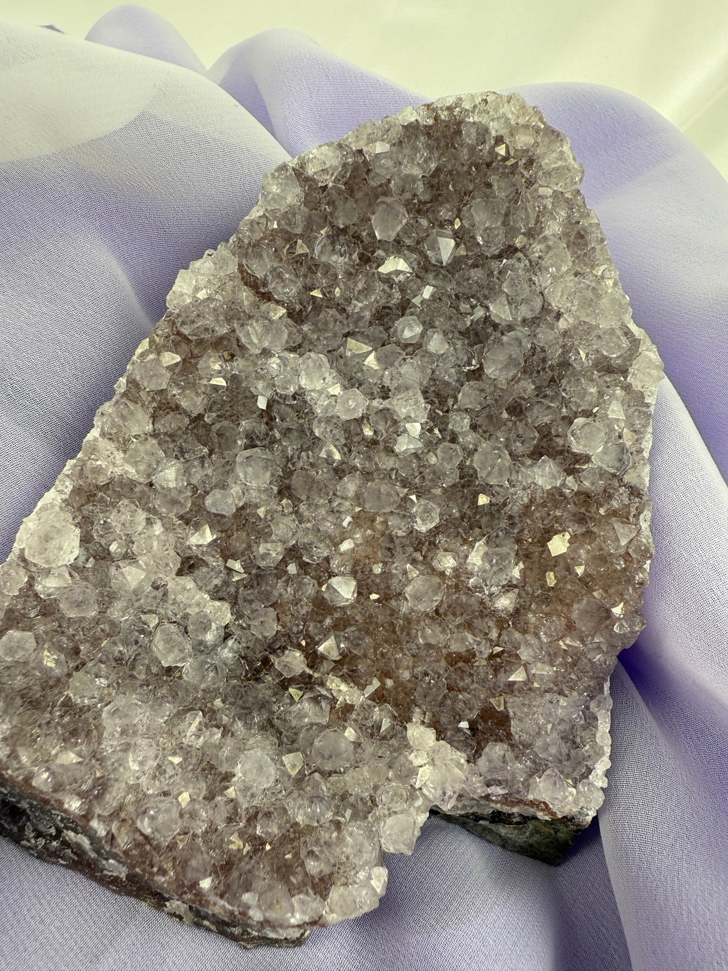 Snowy Amethyst Druze Formation #11