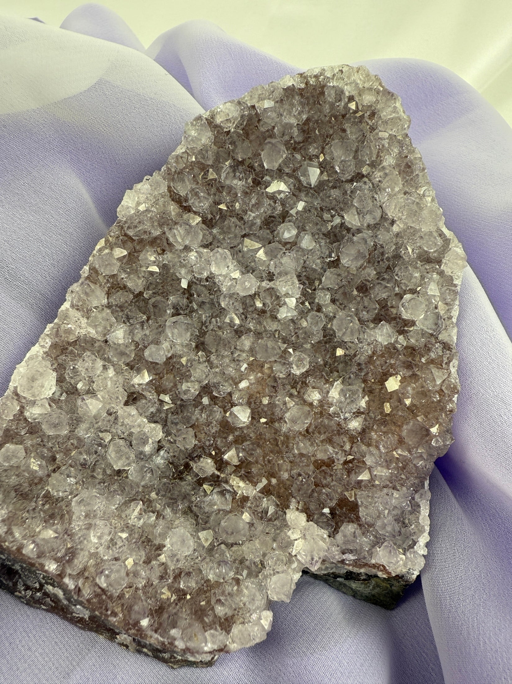 Snowy Amethyst Druze Formation (#11)