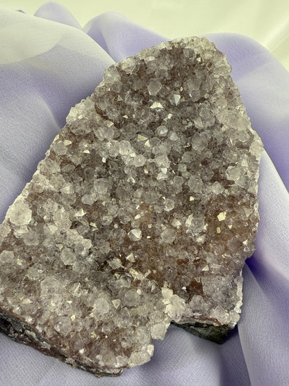 Snowy Amethyst Druze Formation #11