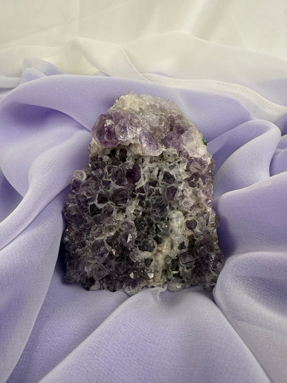 Snowy Amethyst Druze Formation #13