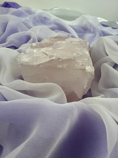 Natural Rose Quartz Tower - 2.1kg