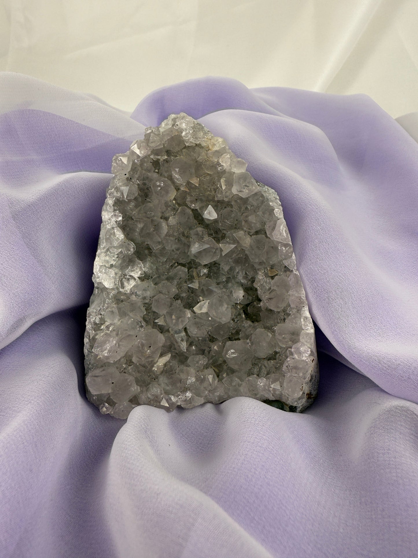 Snowy Amethyst Druze Formation #12