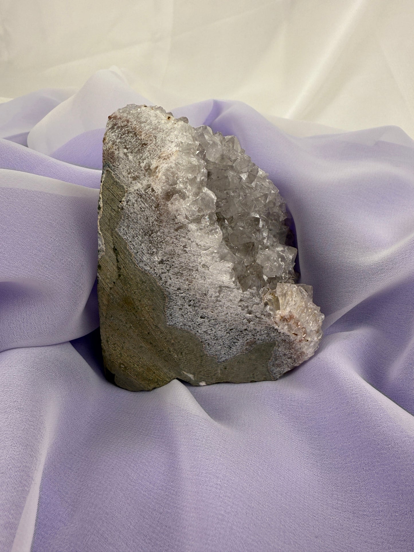 Snowy Amethyst Druze Formation #7
