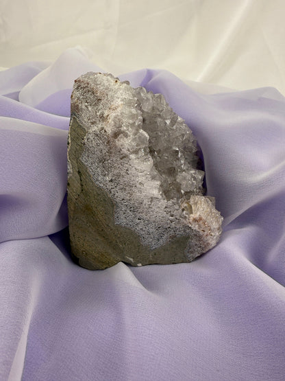 Snowy Amethyst Druze Formation #7