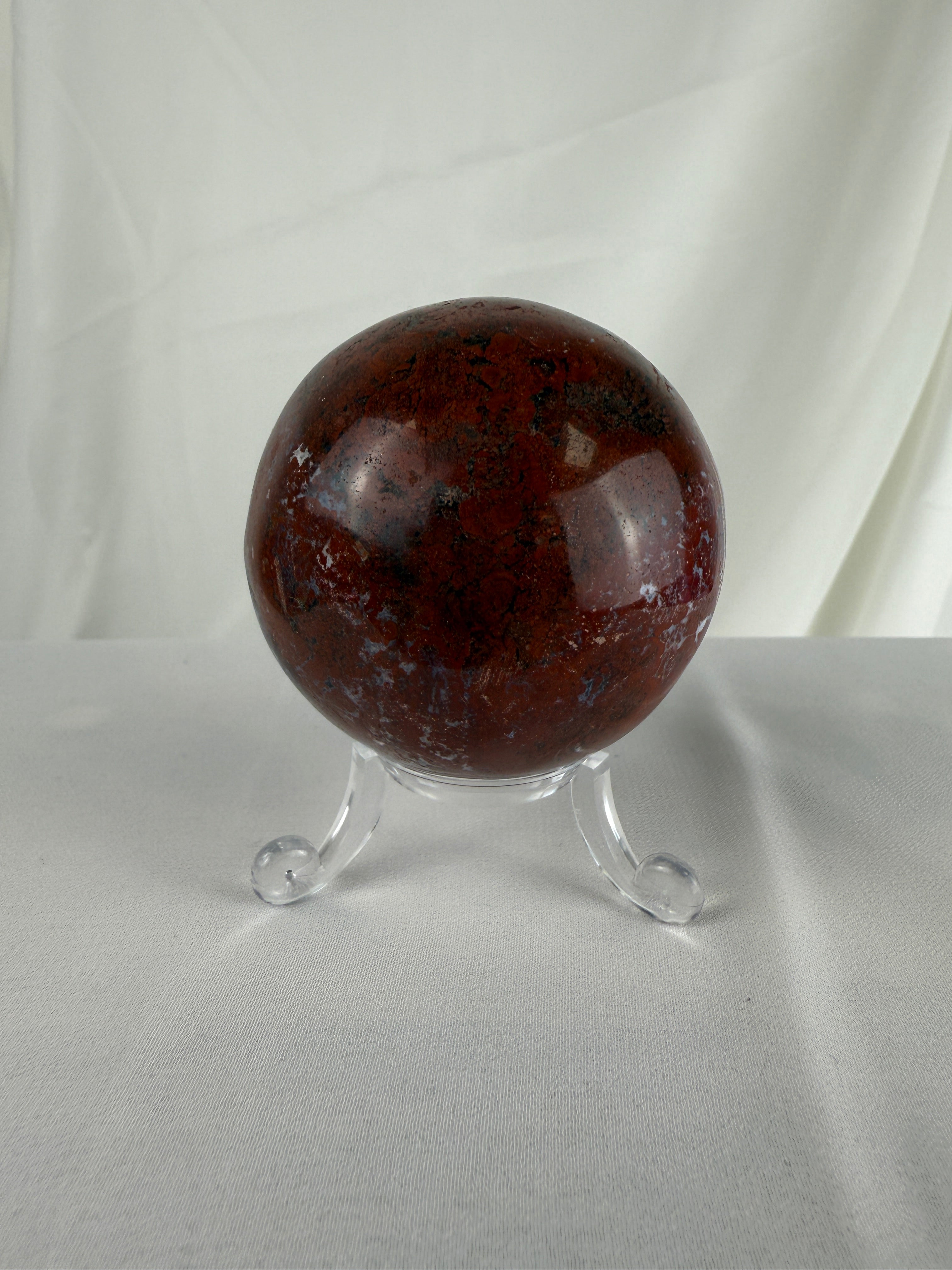 Red Jasper Sphere (#1)
