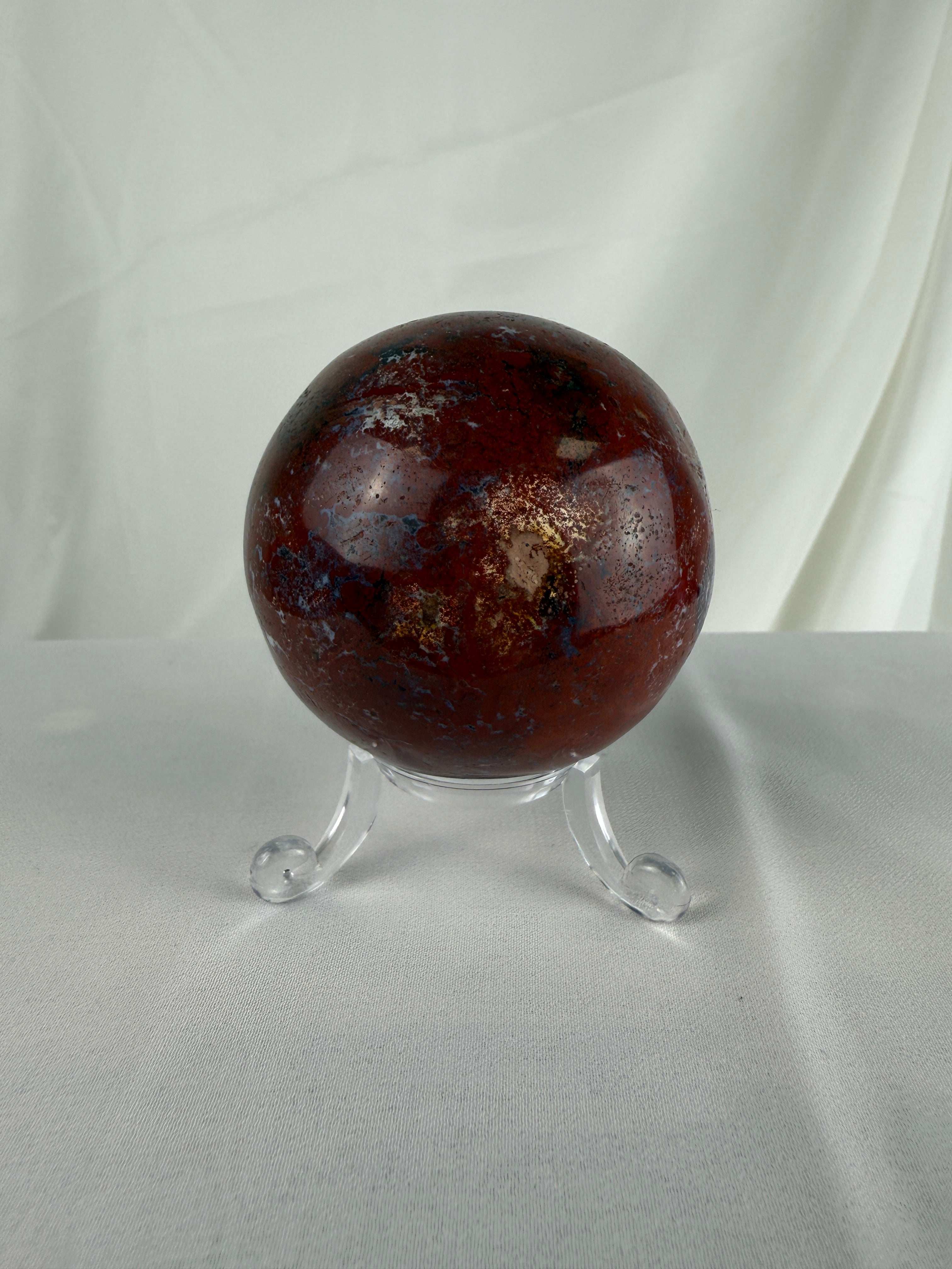 Red Jasper Sphere (#1)