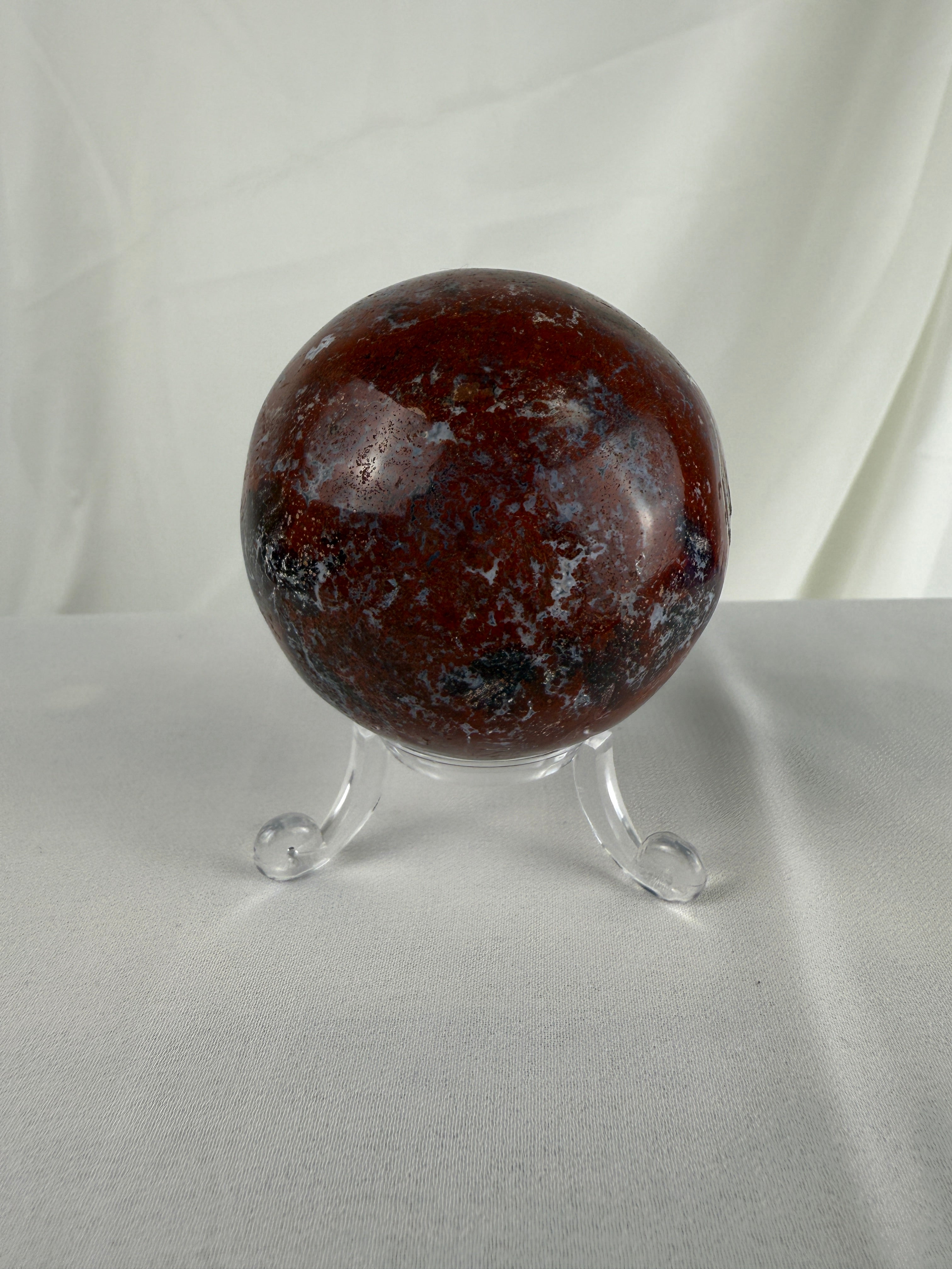 Red Jasper Sphere (#1)