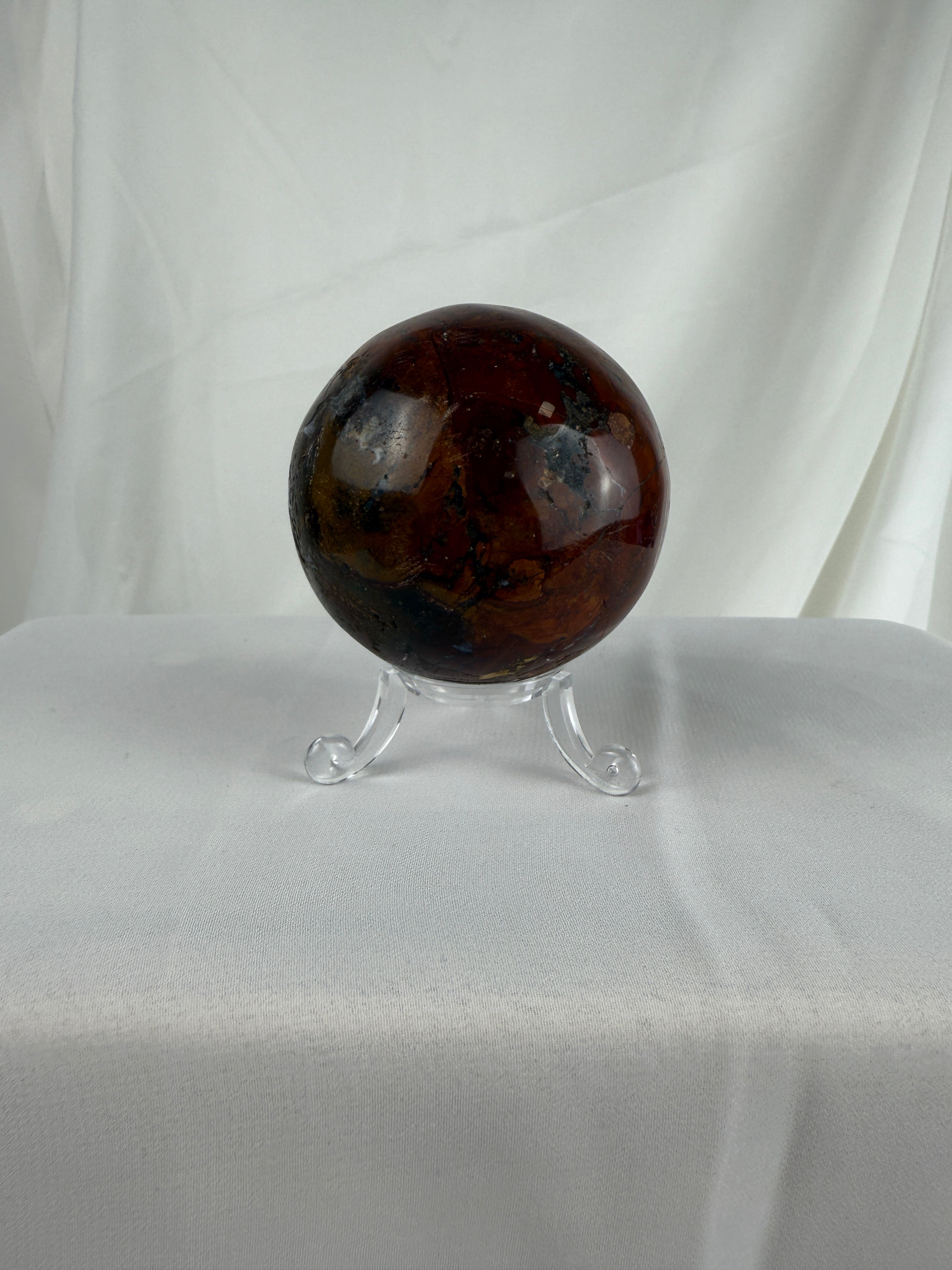 Red Jasper Sphere (#2)