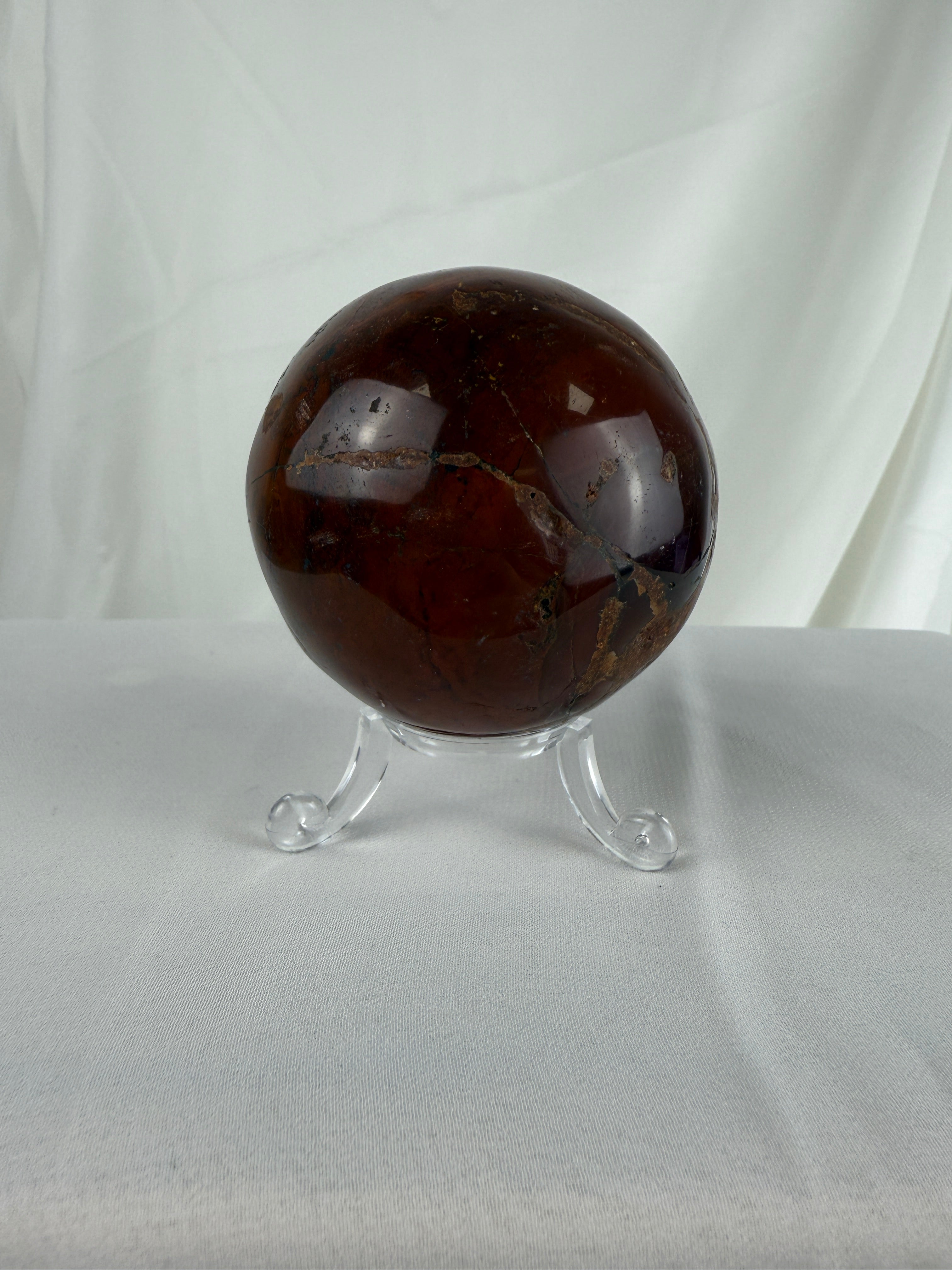 Red Jasper Sphere (#2)