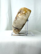 Natural Pink Amethyst Crystal Heart (#2)