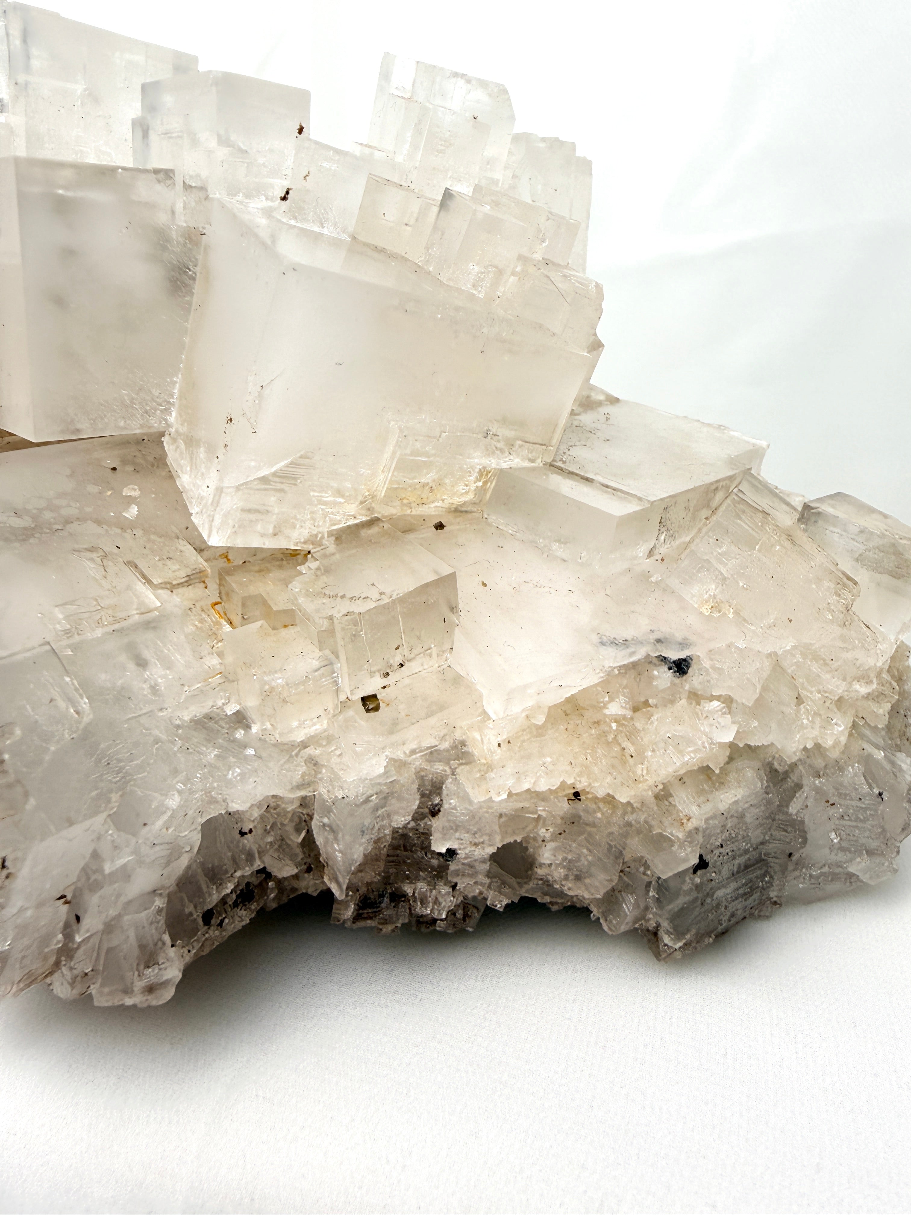 Large Natural Halite Crystal Cluster