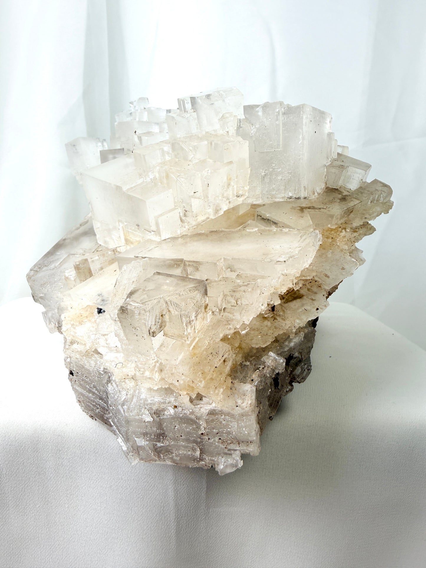 Large Natural Halite Crystal Cluster - Alghbala, Morocco - 2.59kg