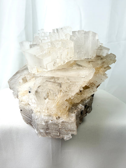 Large Natural Halite Crystal Cluster - Alghbala, Morocco - 2.59kg