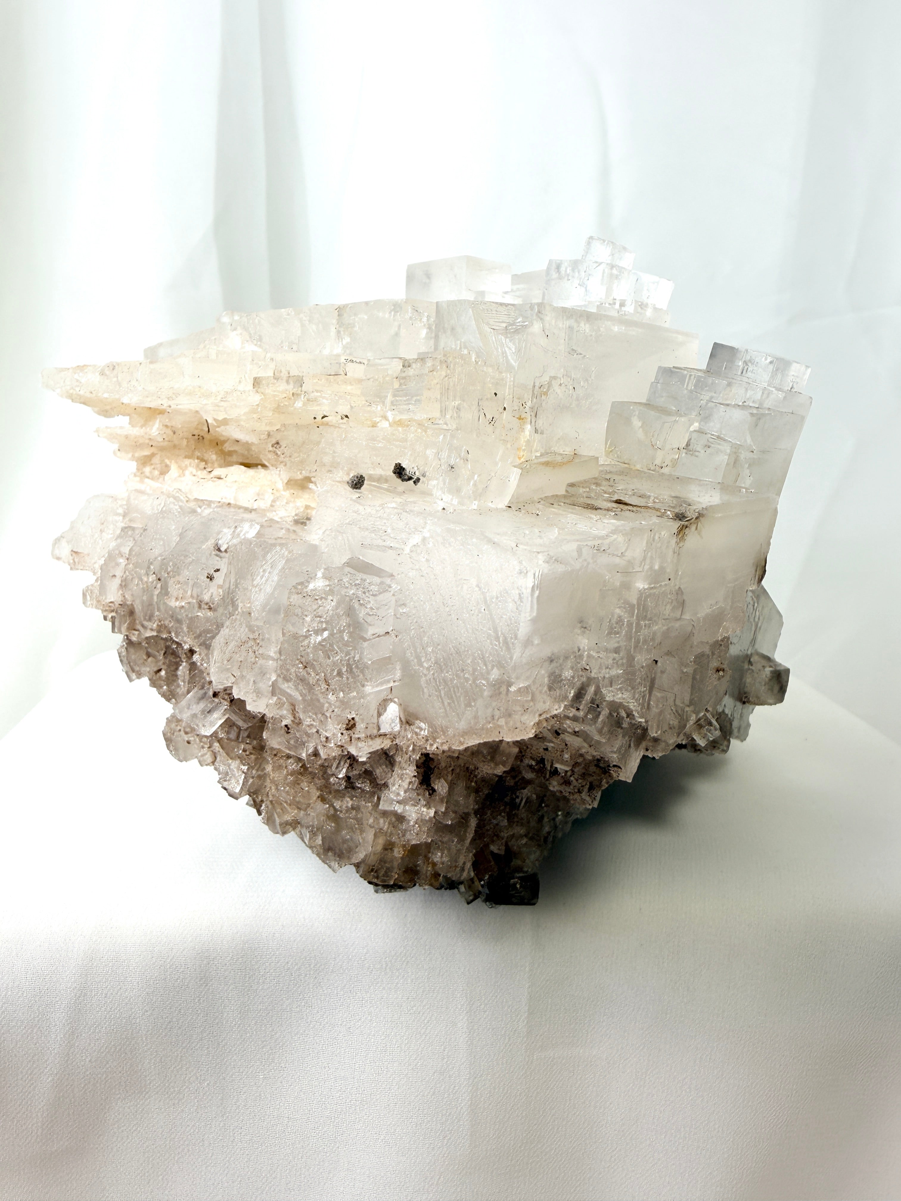 Large Natural Halite Crystal Cluster