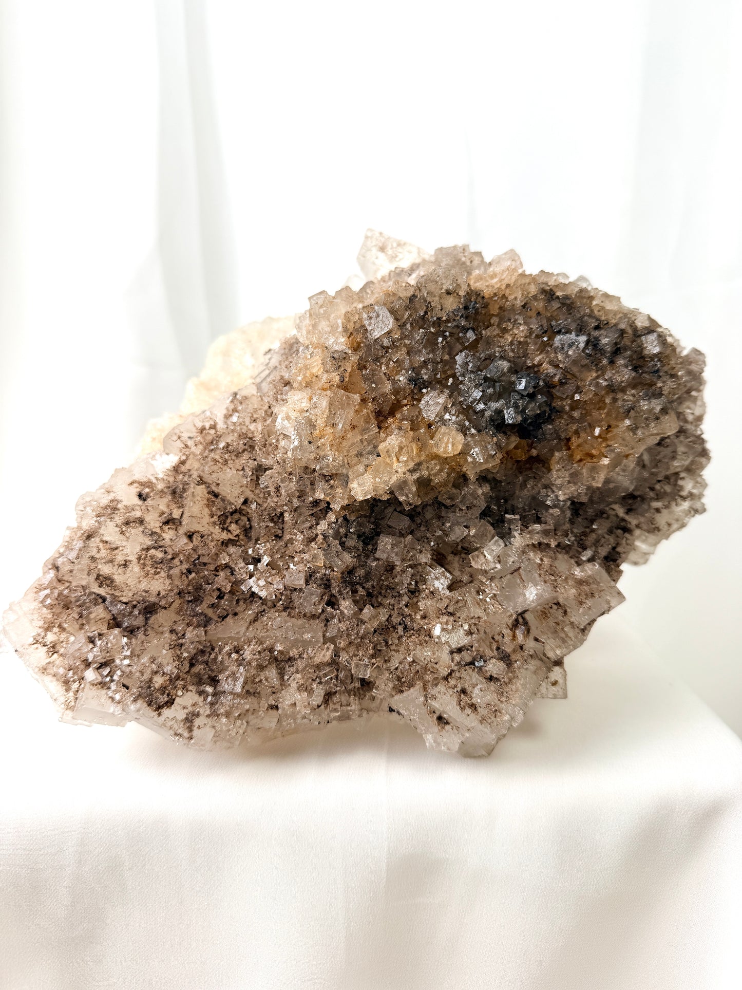 Large Natural Halite Crystal Cluster - Alghbala, Morocco - 2.59kg