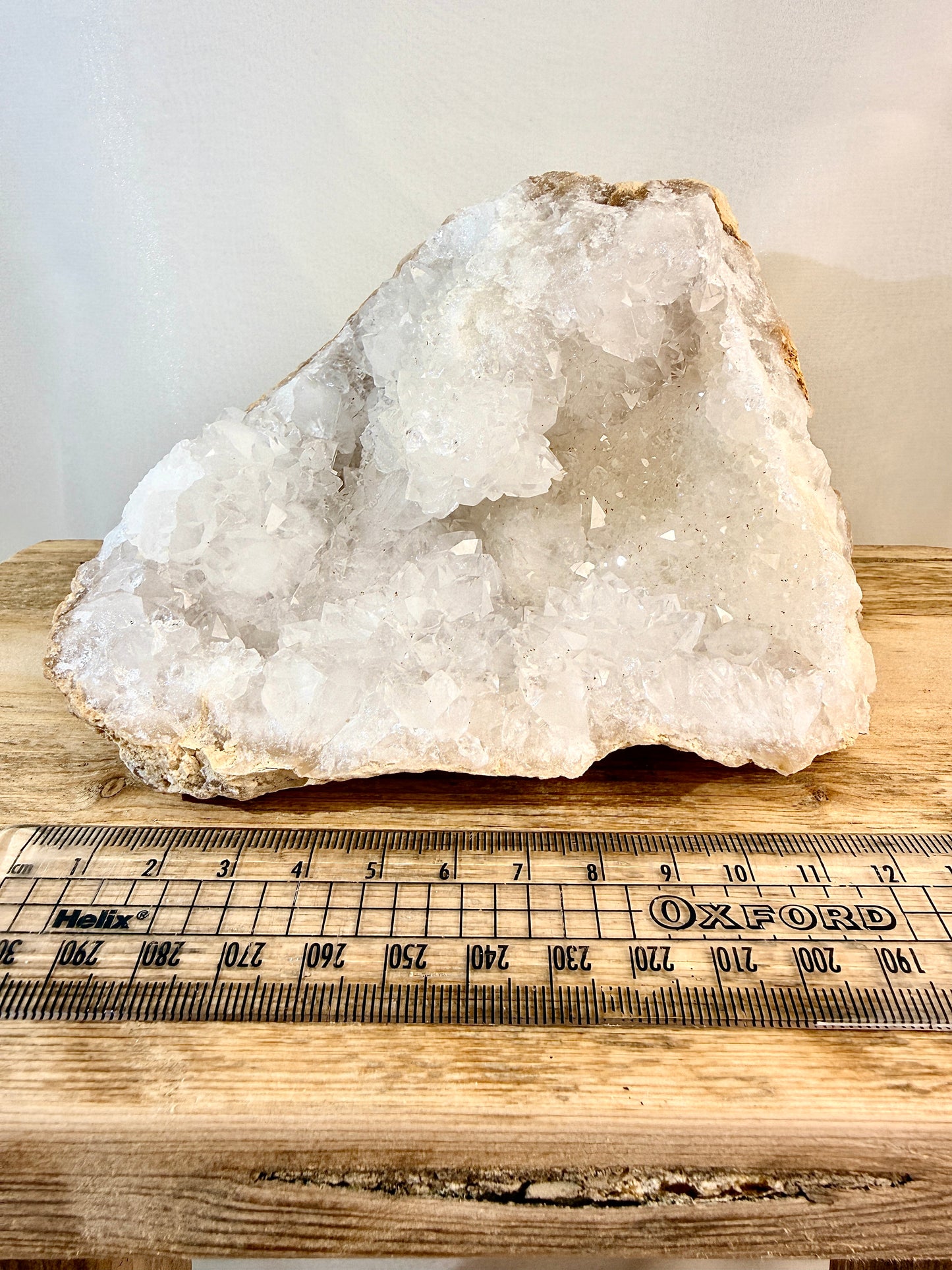 Natural Open Quartz Geode - Morocco - 0.87kg (#2)
