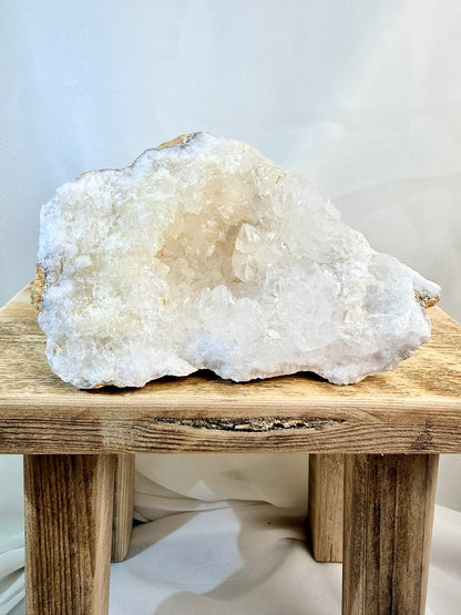 Natural Open Quartz Geode - Morocco - 0.92kg (#4)