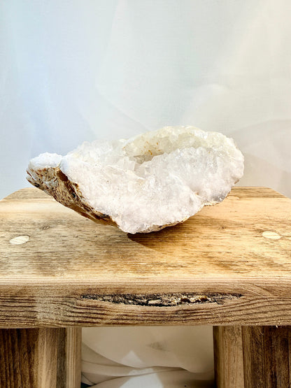 Natural Open Quartz Geode - Morocco - 0.92kg (#4)