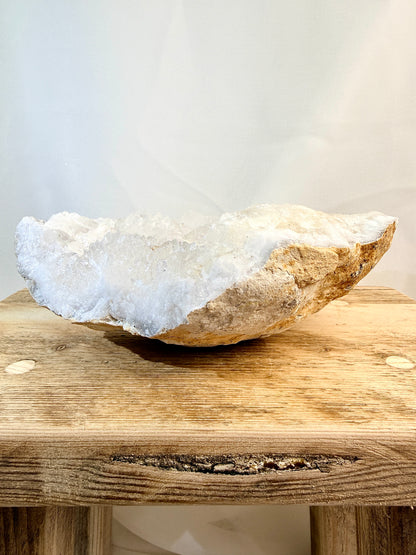 Natural Open Quartz Geode - Morocco - 0.92kg (#4)