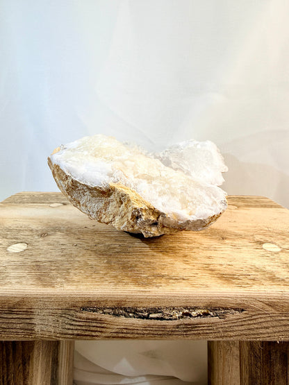 Natural Open Quartz Geode - Morocco - 0.92kg (#4)