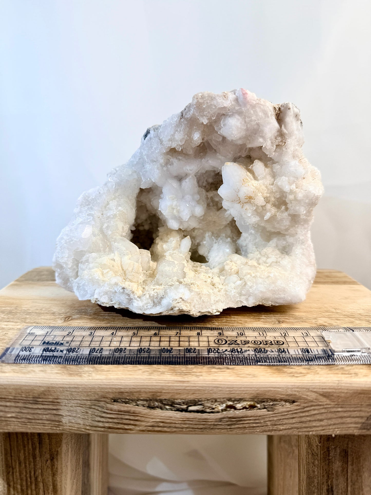 Natural Open Quartz Geode - Morocco - 1.09kg (#5)