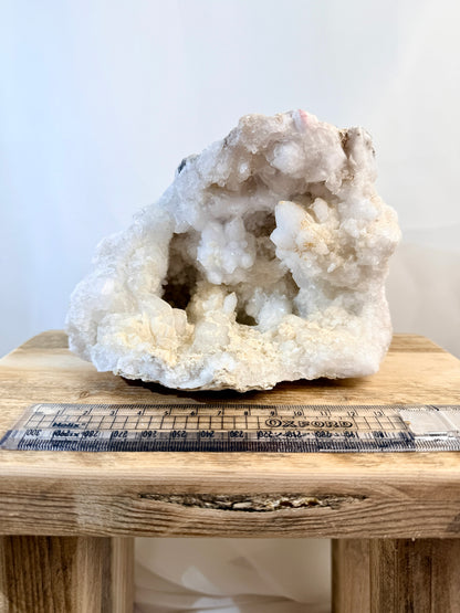 Natural Open Quartz Geode - Morocco - 1.09kg (#5)